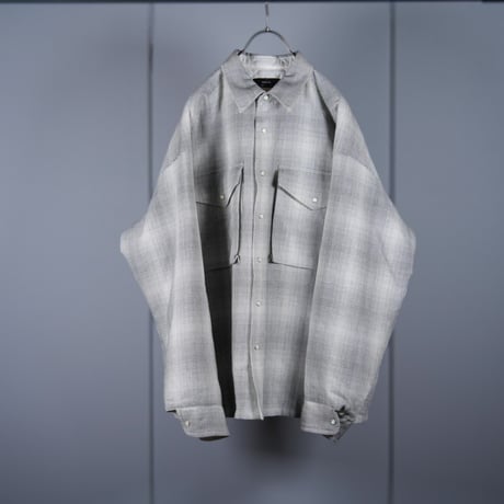 "ensou."  Padded Shirt