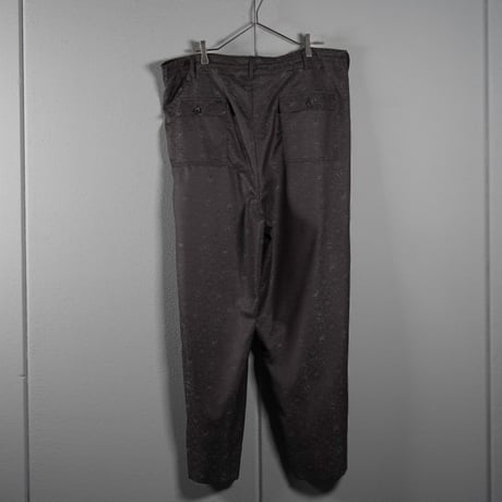 "nonnotte"  2-Tuck Draw Cord Wide Trousers