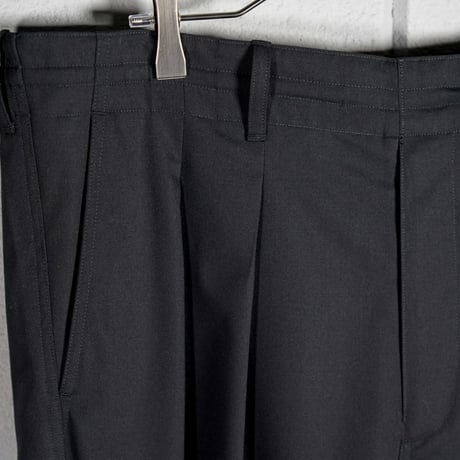 "nonnotte"  2-Tuck Draw Cord Wide Trousers