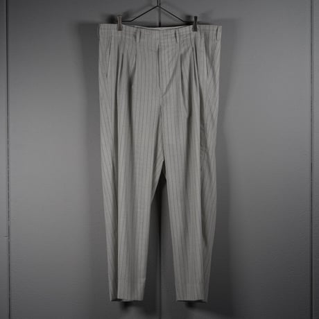 "nonnotte"  2-Tuck Draw Cord Wide Trousers