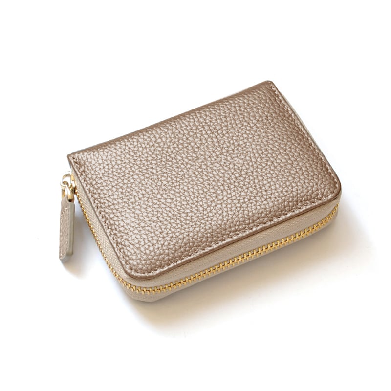 MOMO】牛革 蛇腹 ミニ財布 AN-3174 □5色展開□ 蛇腹カードポケット