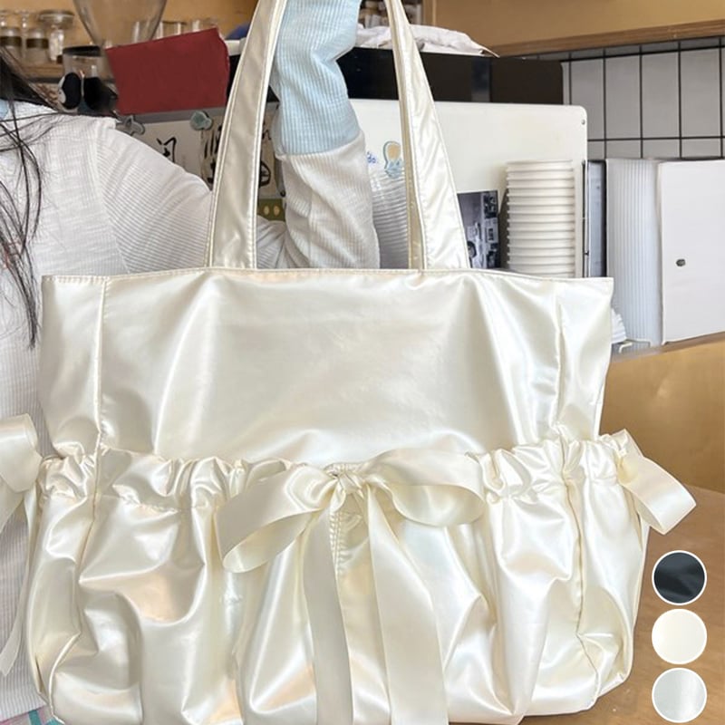 痛バッグ 大人可愛い リボントートバッグ (SK-0082) | YRKSHOP