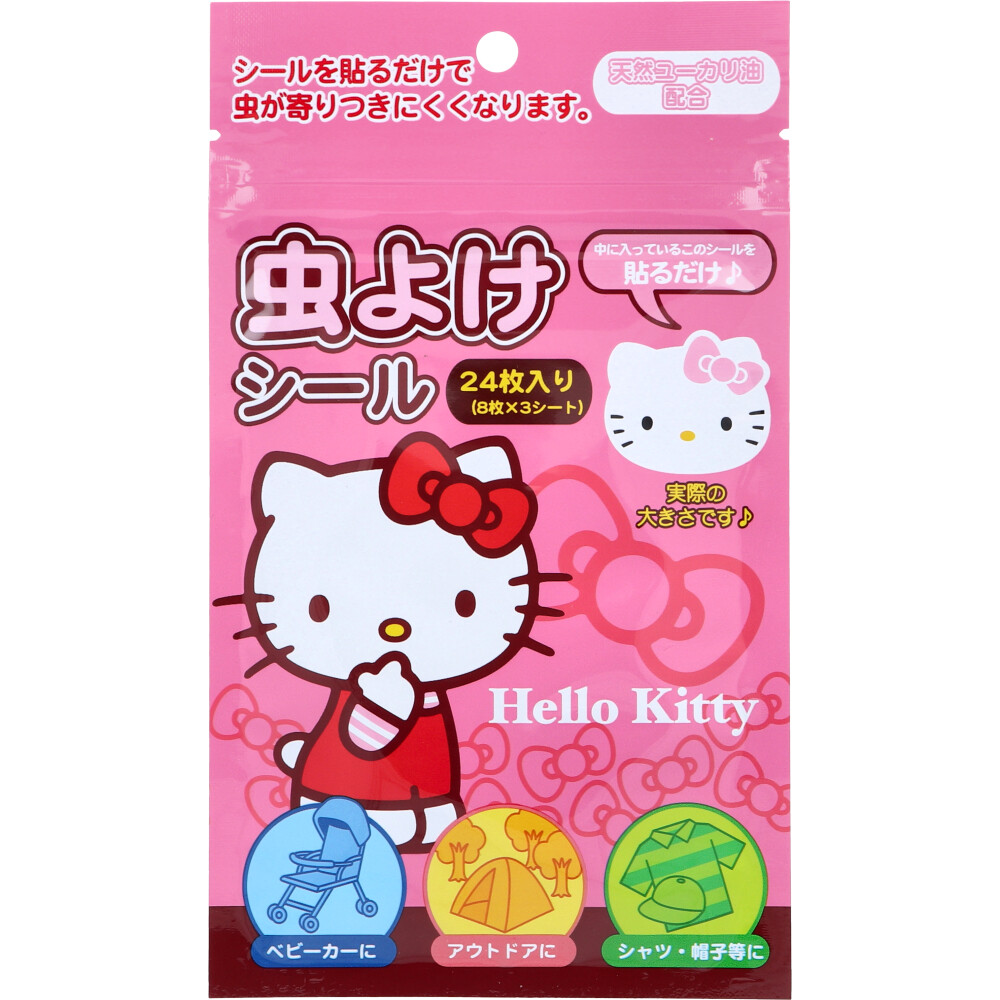ハローキティ 虫よけシール2 24枚入 (KN-00423) | YRKSHOP