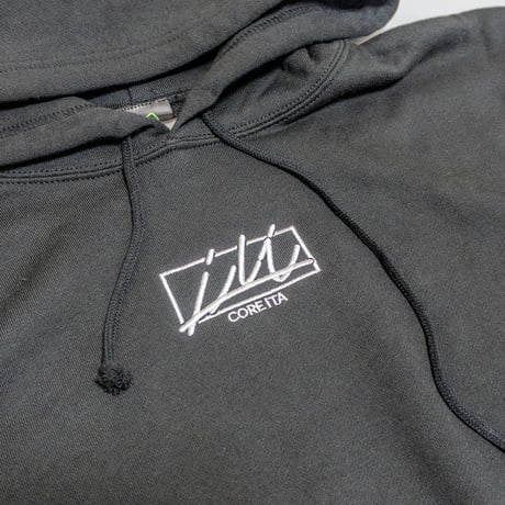 Logo Hoodie / Black