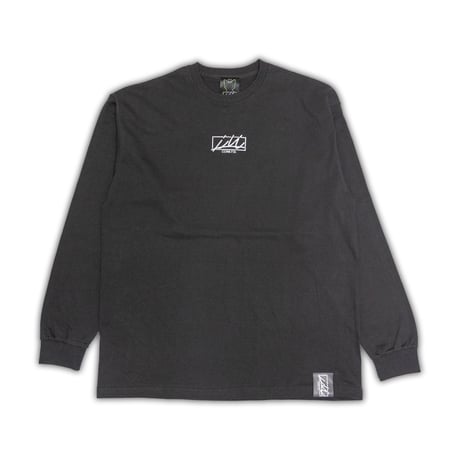 Logo L/S Tee / Charcoal