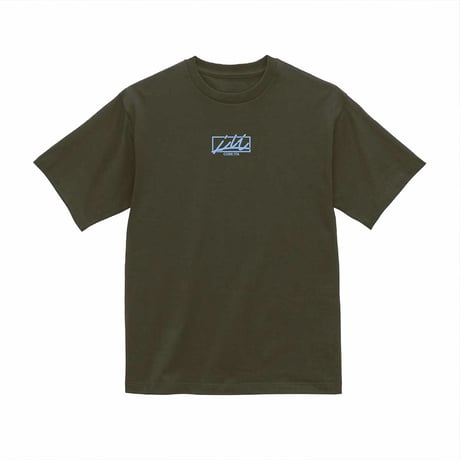 Logo Tee / Black × Blue