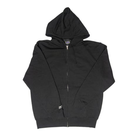 [Graffiti] Zip Hoodie / Black