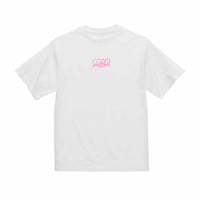 Logo Tee / White × Pink
