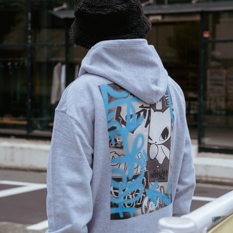 [Graffiti] Hoodie / Gray