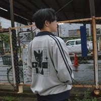 COREITA Track Jacket / Light gray