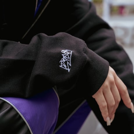 [Graffiti] Zip Hoodie / Gray