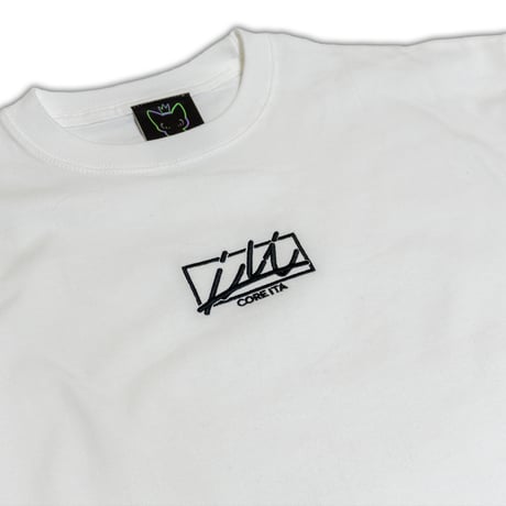 Logo L/S Tee / White