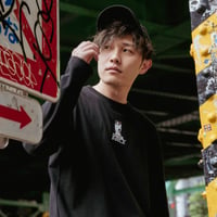 [Graffiti] L/S Tee / Black