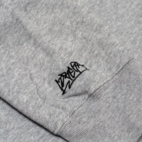 [Graffiti] Zip Hoodie / Gray