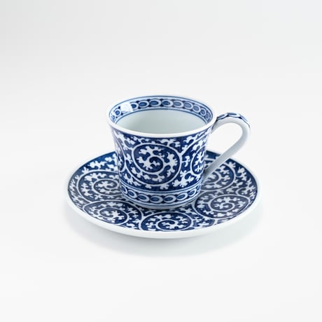 唐草コーヒーカップ