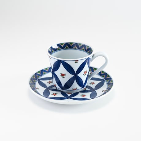 七宝小花コーヒーカップ