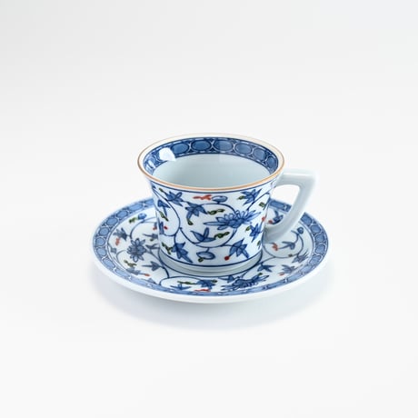 花唐草コーヒーカップ