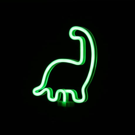 SOLAR NEON LIGHT DINOSAUR