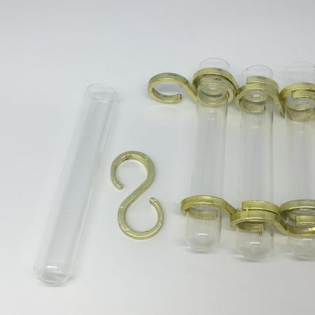 Link tube vase  GOLD