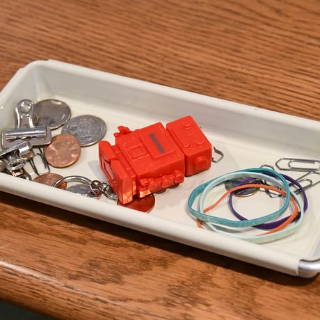 TOOL KEY CHAIN "ROBOT" RED