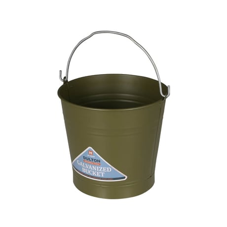 Galvanized bucket