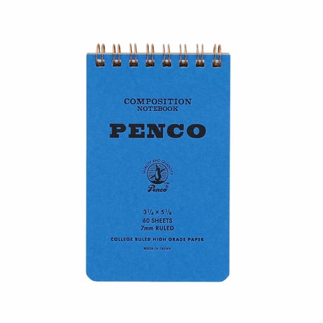 penco Coil Note Pad S_BL