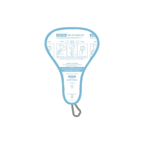 Pop-up hand fan Distribution