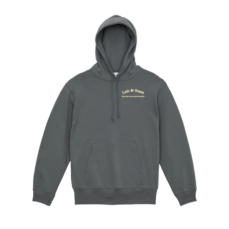 "CHARR" L&B Dinosaur Hoodie / Stone Green