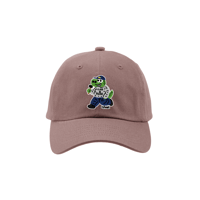 "CHARR" L&B Dinosaur CAP / Smoky Mauve