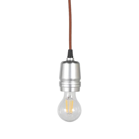 Aluminum socket cord Brown