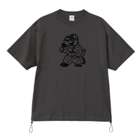 L&B Relax fit "CHARR" T-Shirt / Charcoal