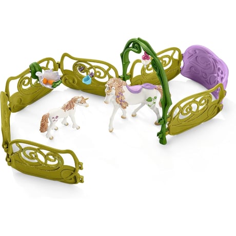 42445　Bayala Glitter Flower House with Unicorns