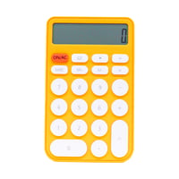 12-DIGIT ビタミン カリキュレーター / Yellow