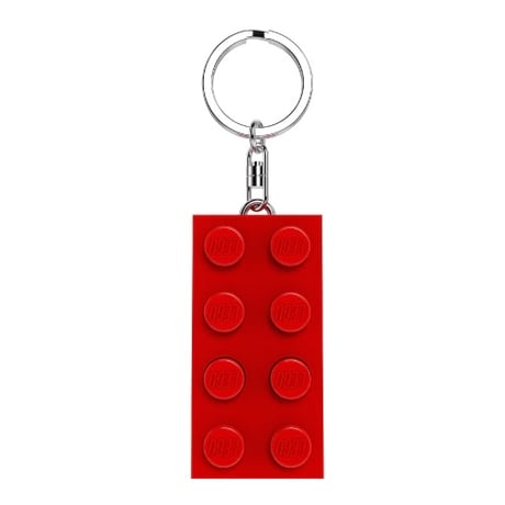 LEGO　2×4ブリックキーライト RD
