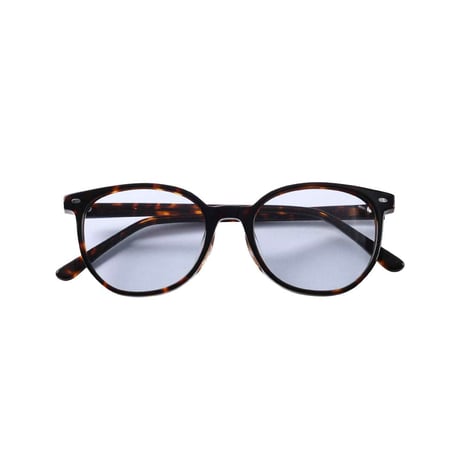 GLASS WITH COLOR LENS TORTOISE/BLUE