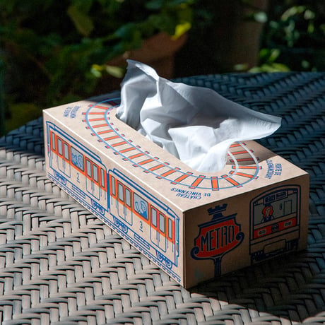 Tissue case "METRO"