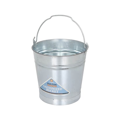 Galvanized bucket