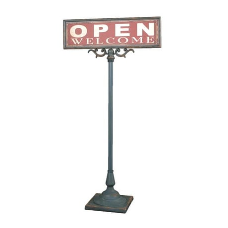 Open-closed sign stand