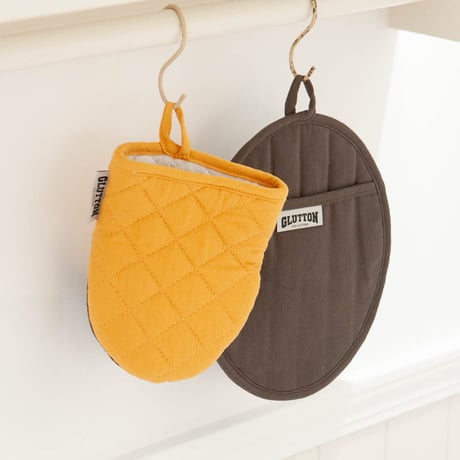 GLUTTON2 POT HOLDER GRAY