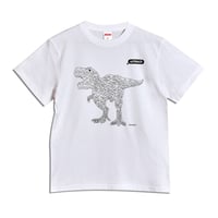 T-REX MIX T-Shirt（ホワイト×ブラック）