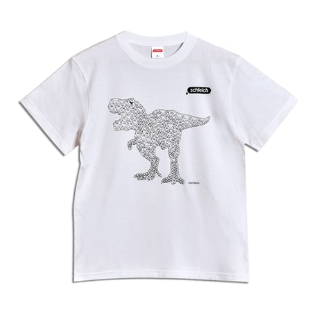 T-REX MIX T-Shirt（ホワイト×ブラック）
