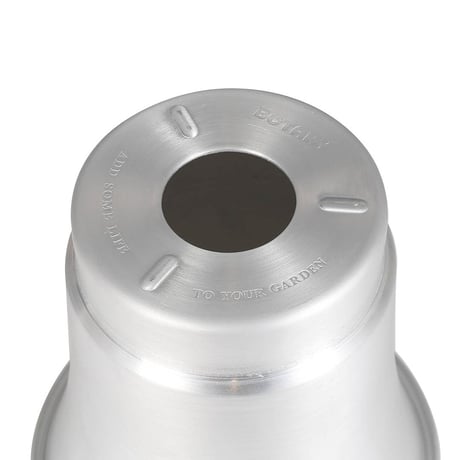 Aluminum pot with saucer