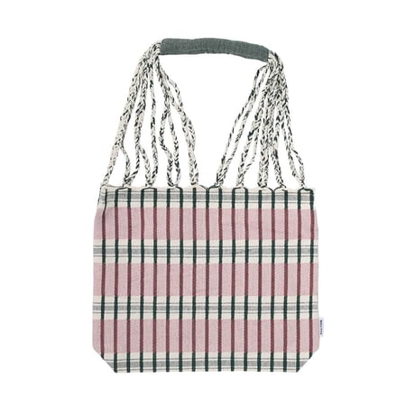 HAMMOCK TOTE S BRICK PINK/GREEN