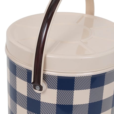 Tin basket round