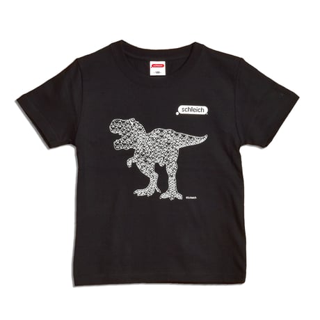 T-REX MIX T-Shirt（ブラック×ホワイト）