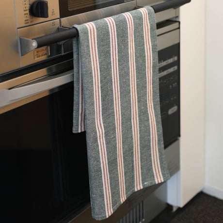 KITCHEN CLOTH STRIPE KHAKI