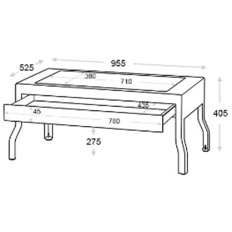 Low table 90 Raw