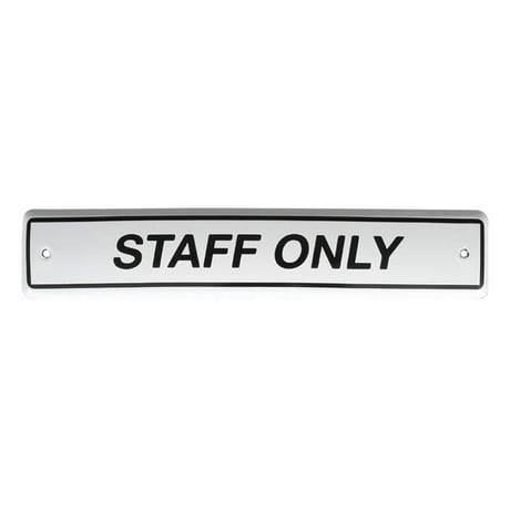 Enameled sign  PUSH