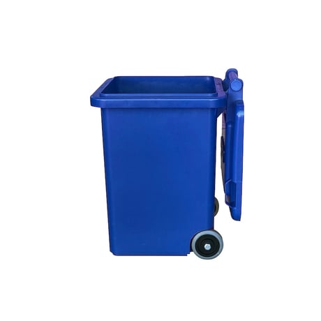 PLASTIC TRASH CAN 18L BLUE