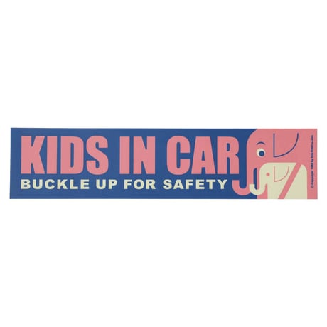 CAR MESSAGE MAGNET KIDS IN CAR